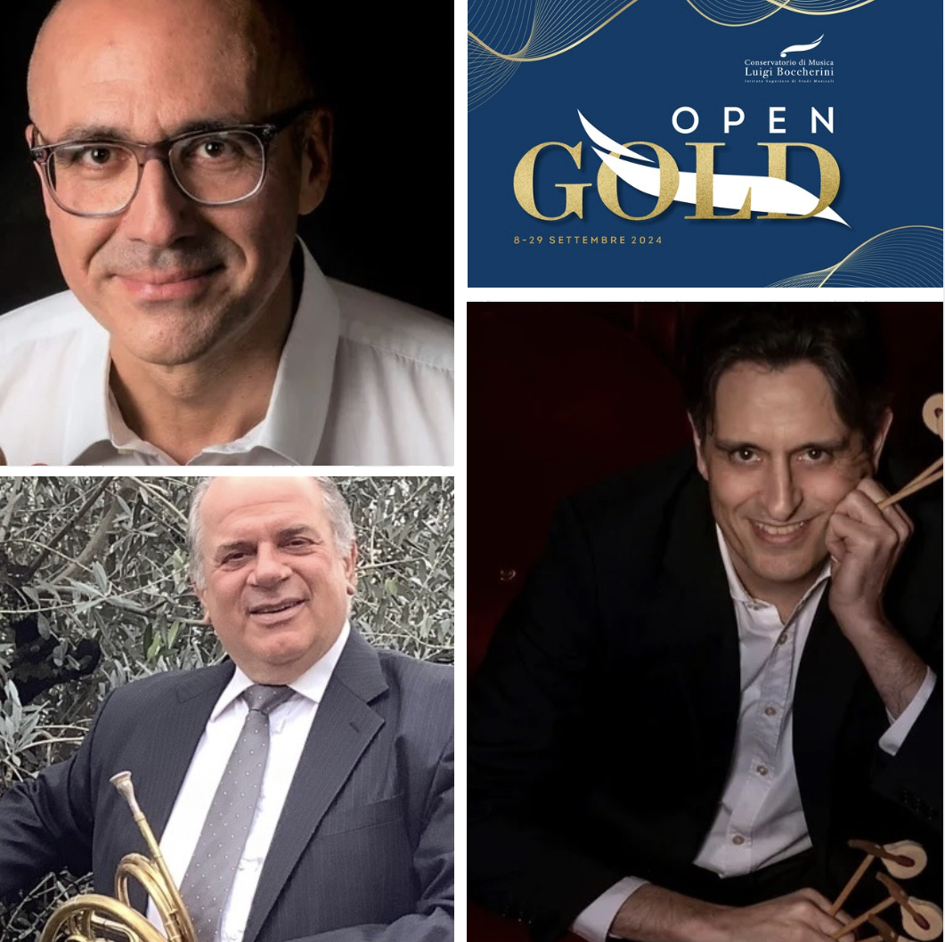 “Musica Maestri” chiude l’edizione 2024 del festival Open Gold con il concerto del trio Rogai, Dini, Datteri